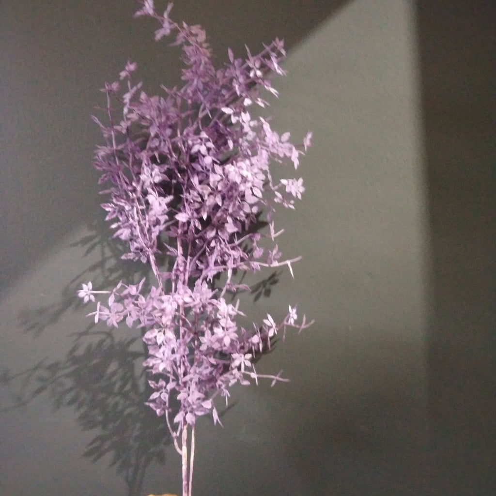 (S) Lucky 🍀 flower Spray lilac color wedding greenery filler