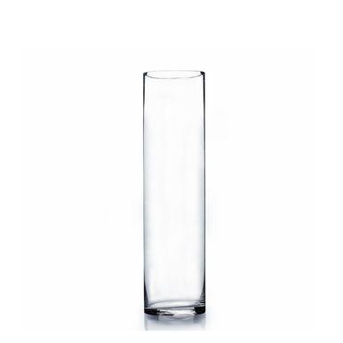 14"x4" simple centrepieces Cylinder Glass Vase - Viva La Rosa