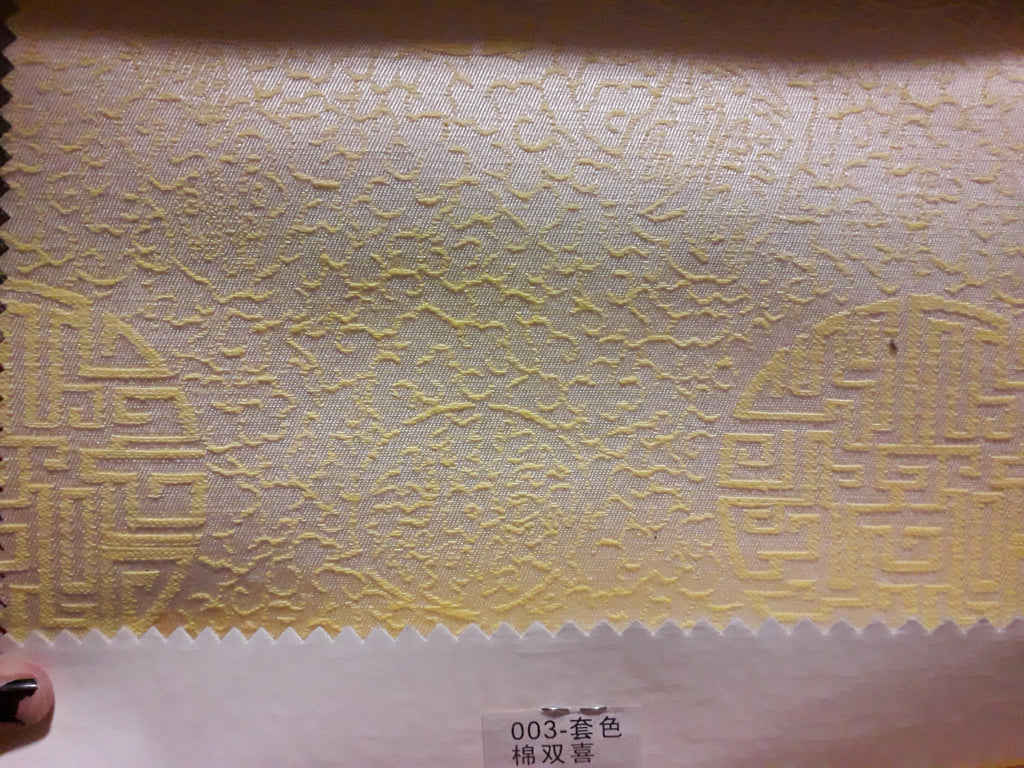 Sequin Table Cloth Square 90"x156 (lemon yellow)- 003