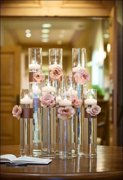 28"x4" Tall Thin Cylinder Vase simple centrepieces MV600-70 - Viva La Rosa