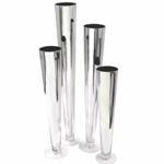 silver trumpet vase