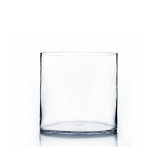 Clear Cylinder Vase 4"HX4"D -MM