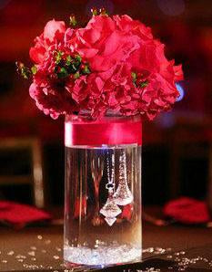 Clear Cylinder Vase 6"HX4"D -MM - Viva La Rosa