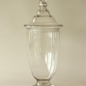 Apothecary Jar 19" M882 - Viva La Rosa