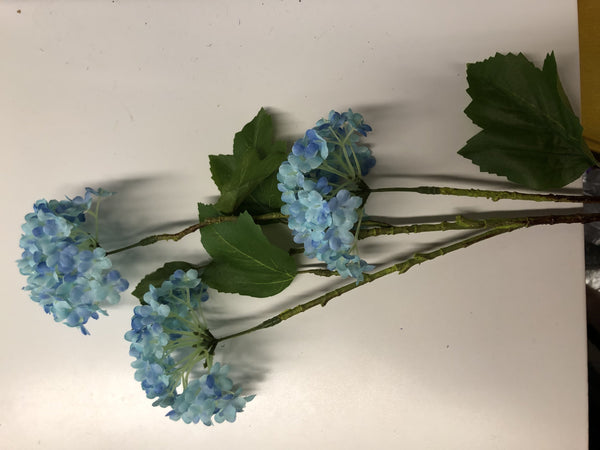 Snow ball viburnum blue flower Artificial Filler Flower