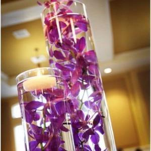 FLOOR VASE CYLINDER VASE 32"TALL-V1107 - Viva La Rosa