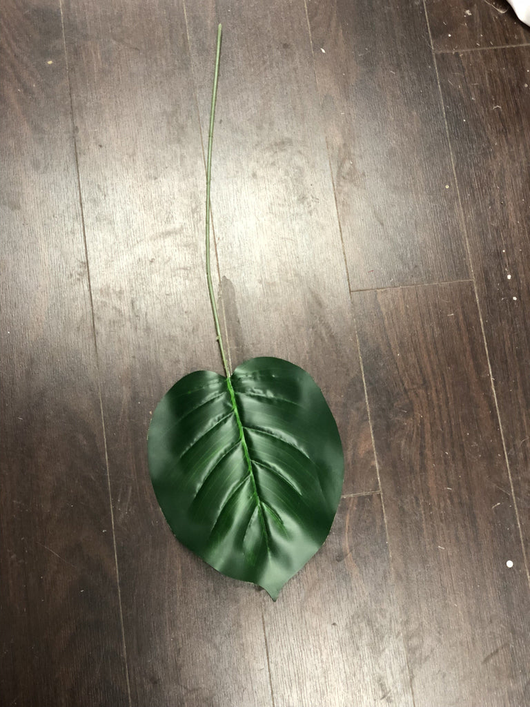GREEN TROPICAL LEAF FOR WEDDING ARTIFICIAL FLOWER - Richview Glass Wedding Supplies