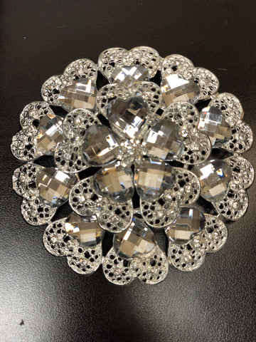 Flower Brooch decoration - Viva La Rosa