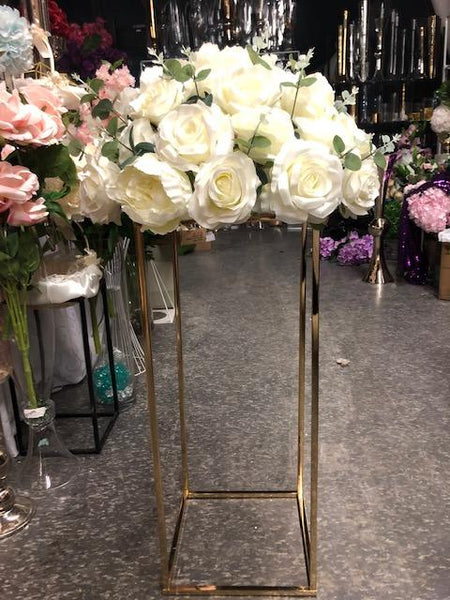 Xl Cream Flower Rose Peonies Euc Arrangement #08