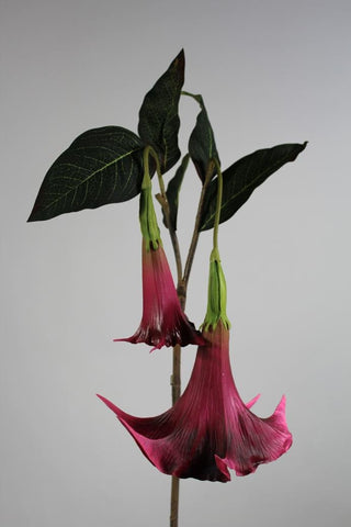 Artificial Flower Angel's Trumpet real touch floramatique SB136 49"(Red)-ART1-26 - Viva La Rosa