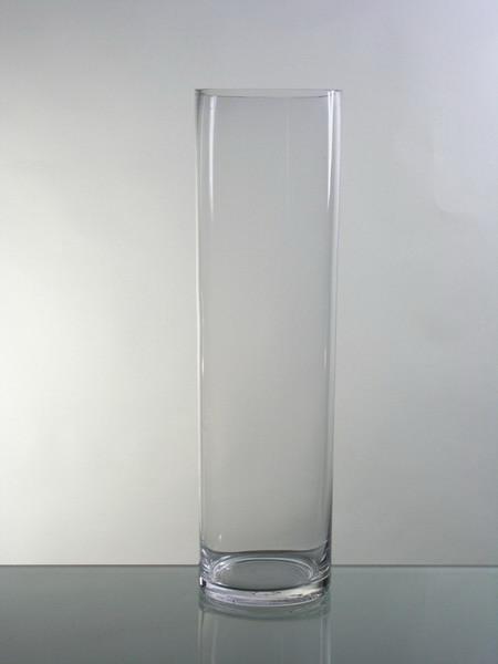 Cylinder Vase 20''x4'' - Viva La Rosa