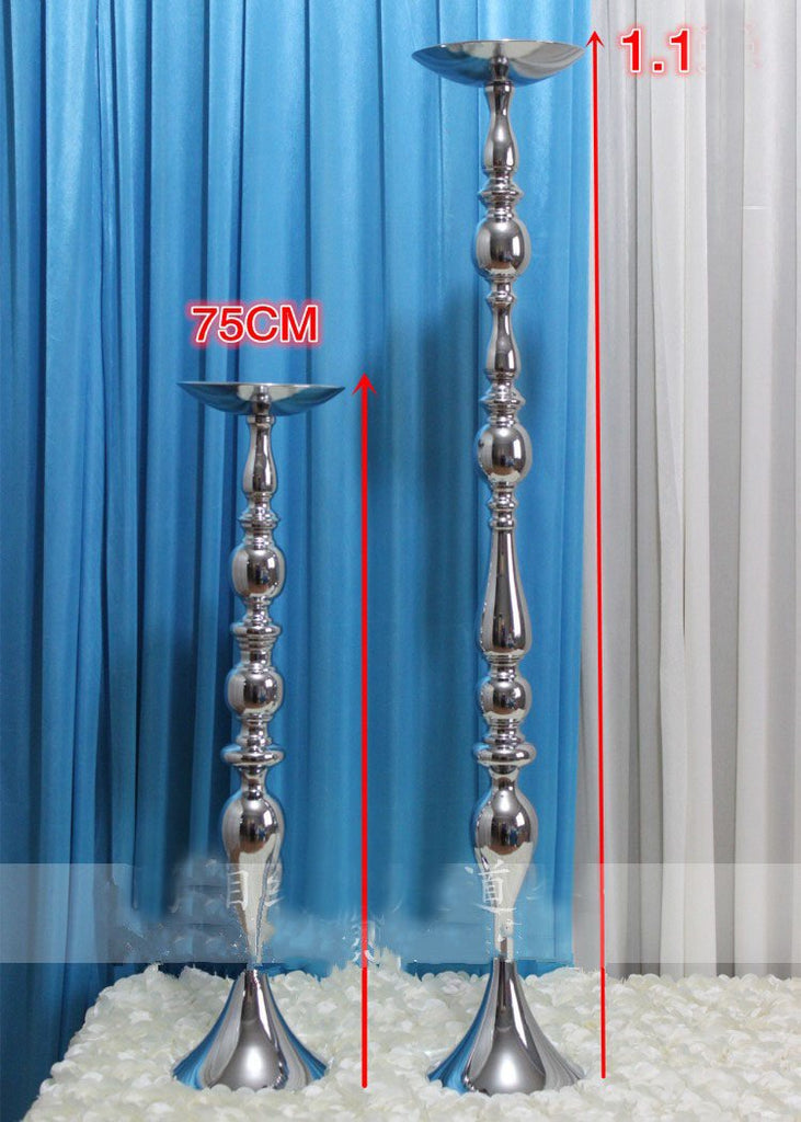 GOLD TALL CANDELABRA 42" CANDLE STICK CANDLEHOLDER CANDLESTICK metal stand-GOL1-5 - Richview Glass Wedding Supplies
