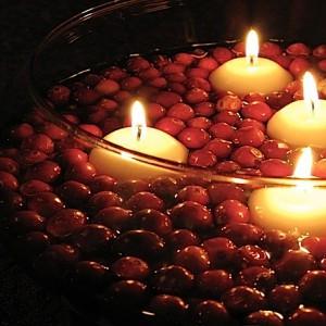 Floating Candles wedding decor 2" Diameter Pack of 12 - Viva La Rosa