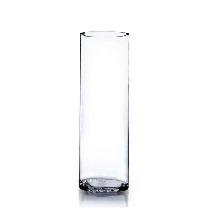 Cylinder Vase 24"x8" DIY Wedding Supply - Viva La Rosa