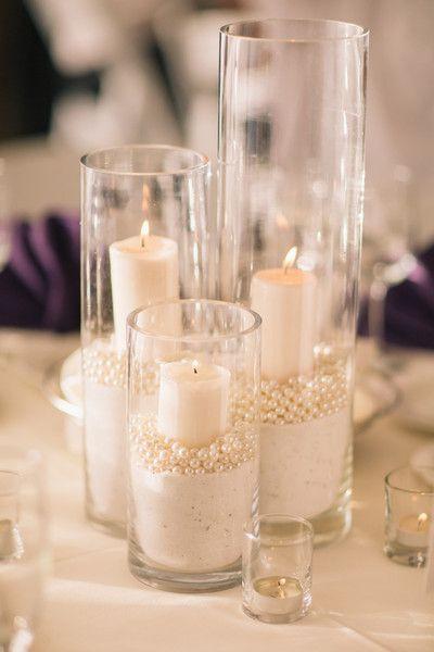3/set Cylinder Vase 8"x4",14"x4",20"x4" DIY Wedding Supply - Viva La Rosa