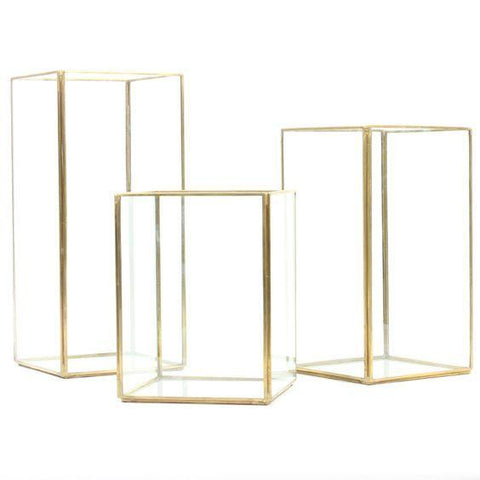 Lantern  3.5''D X 5.5''H (GOLD)