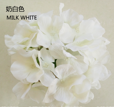 ARTIFICIAL FLOWER HEAD WEDDING DECOR WHITE HYDEANGEA FLOWER - Viva La Rosa