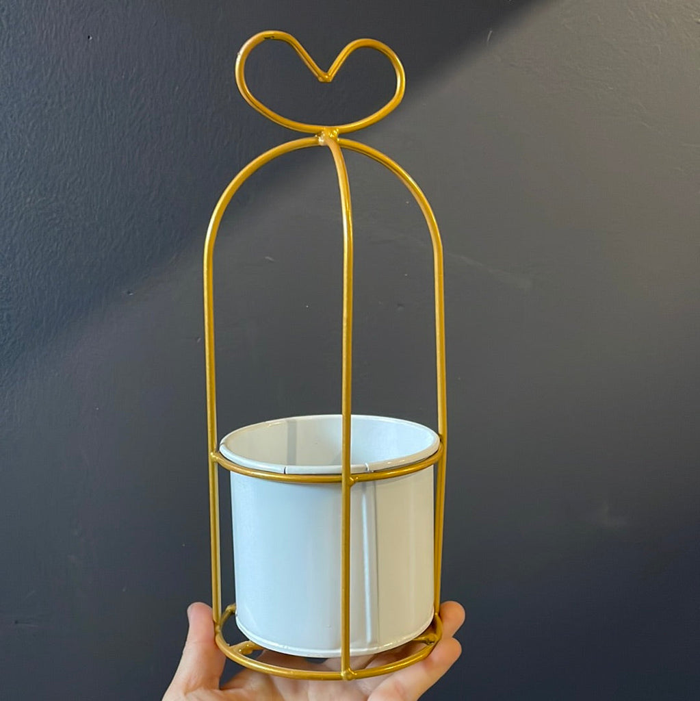 Geometric Planter no Glass basket container
