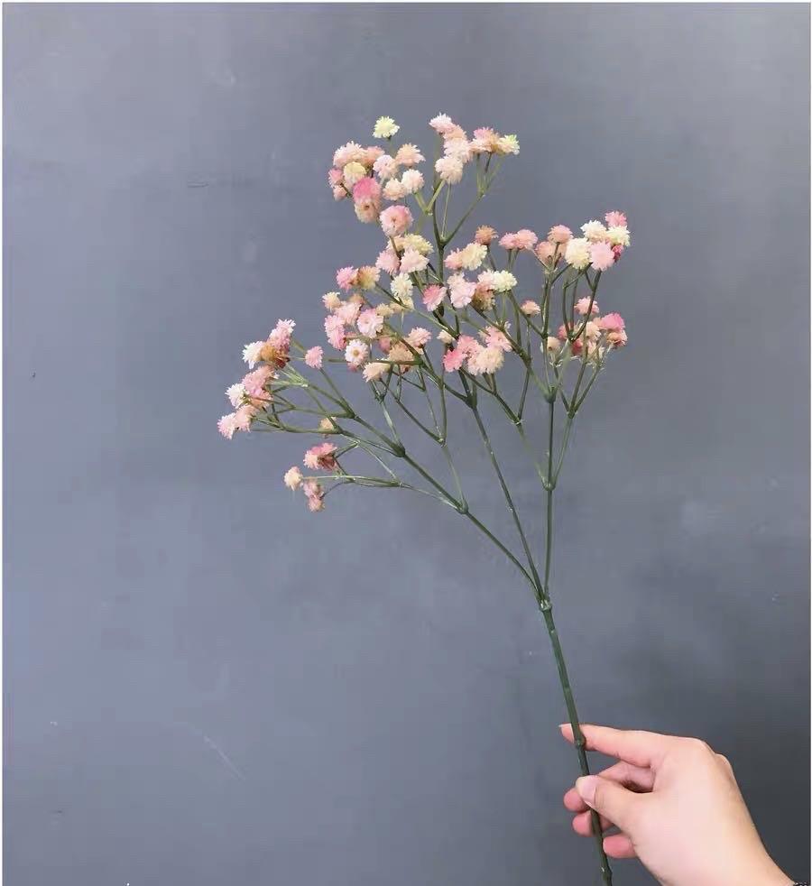 Pink Baby’s breath Gypsophilia PVC artificial flower