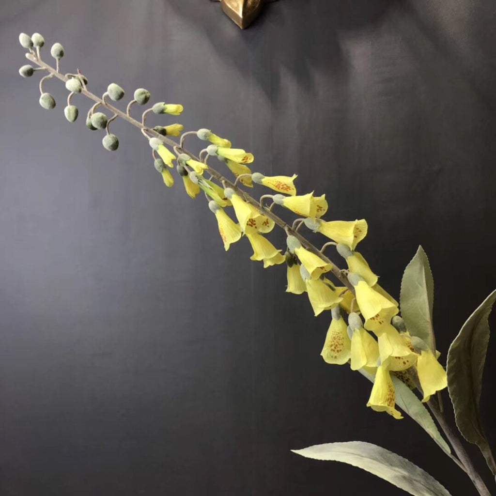 Foxglove Yellow Artificial Flower