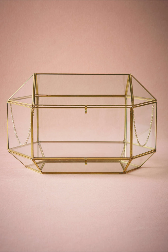 GEOMETRIC 13"x8.5" Card box money box