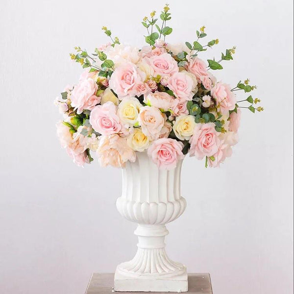 Xl blush Flower Rose Hydrangea Arrangement – Viva La Rosa