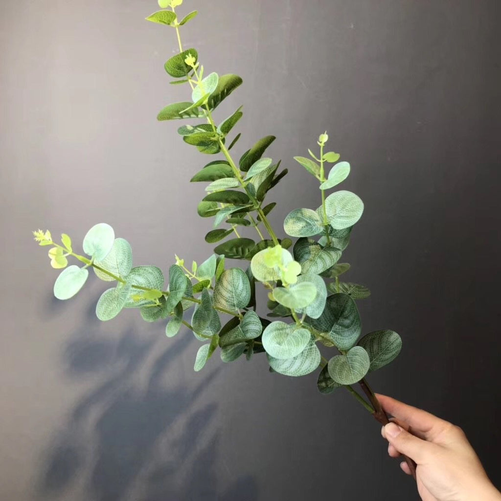 Long stem light Green Eucalyptus Spray greenery