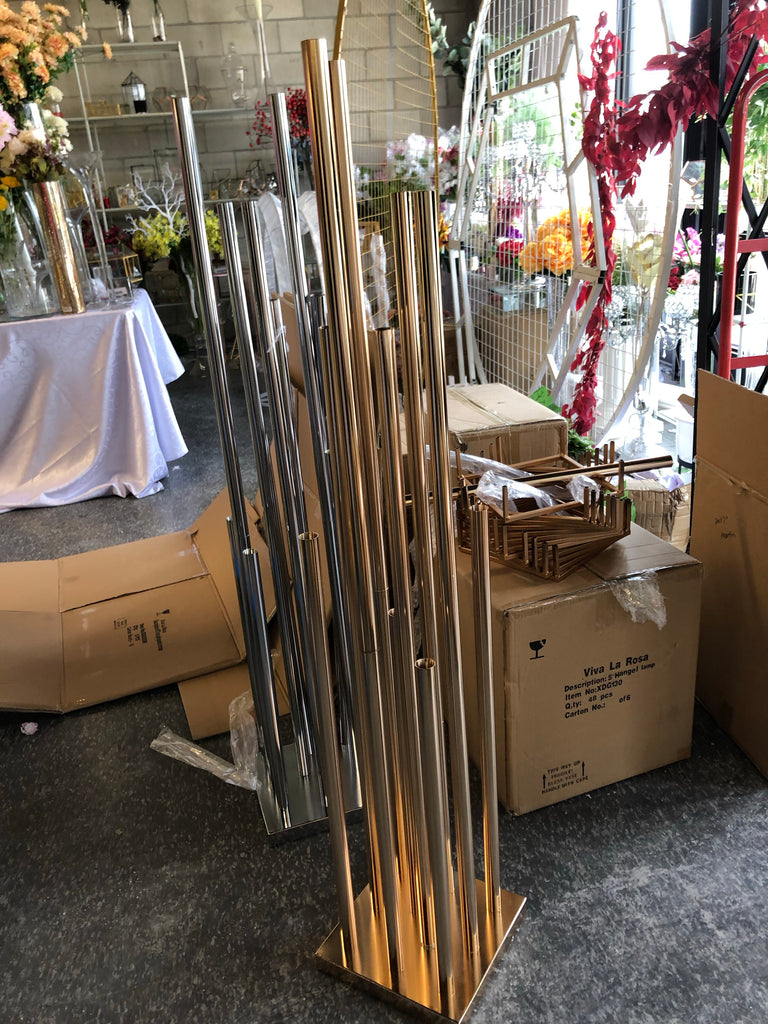 Gold Stand with tubes