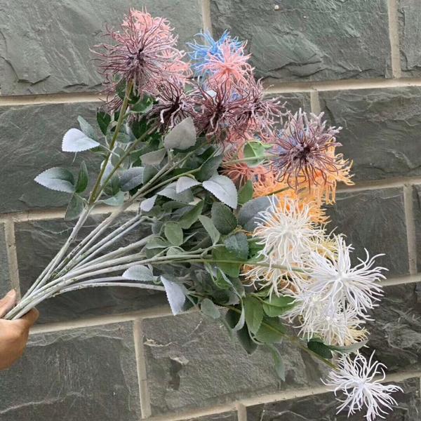 White Pom Artificial Filler Flower Greenery