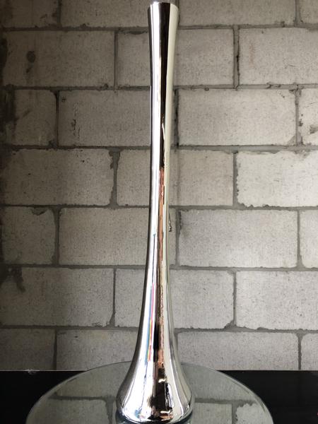 24" Silver Eiffel Tower Vase - Viva La Rosa