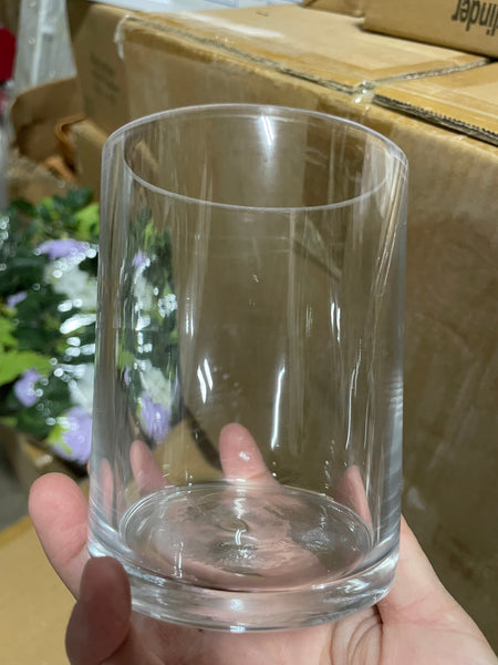 4”Hx3"D Clear Cylinder Vase MV933-10