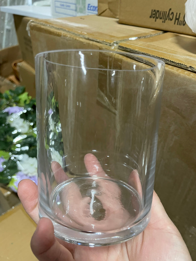 4”Hx3"D Clear Cylinder Vase MV933-10