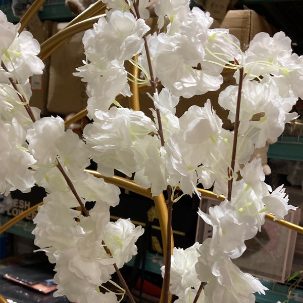Cherry Blossom Sakura Cream/white wedding decoration silk fake flower