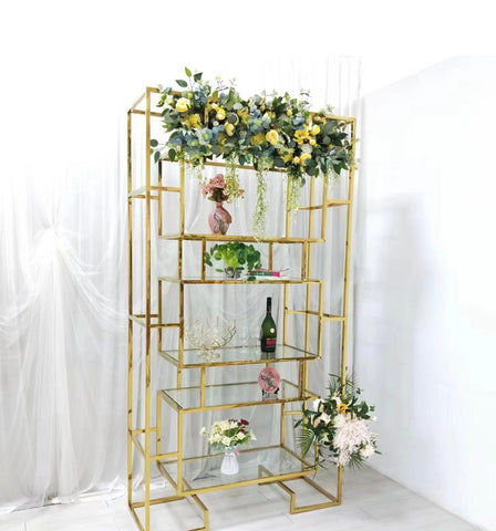 Chrome Gold Backdrop Stand