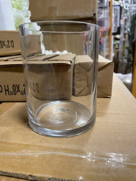 4”Hx3"D Clear Cylinder Vase MV933-10