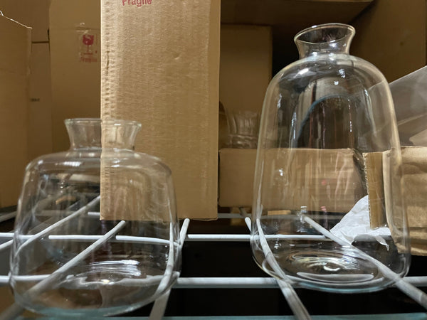 3" Clear Bud Vase (S) round vase wedding centerpiece bubble