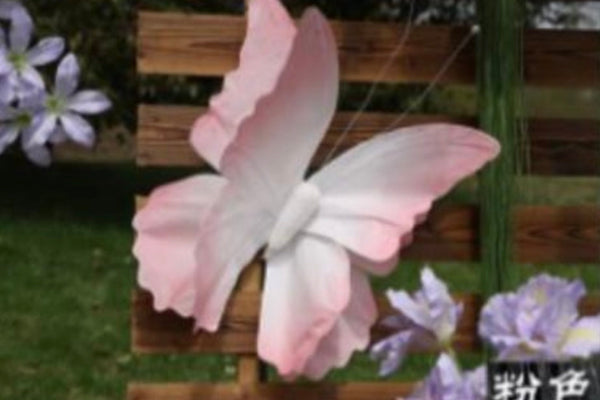 Large Butterfly white set of 3