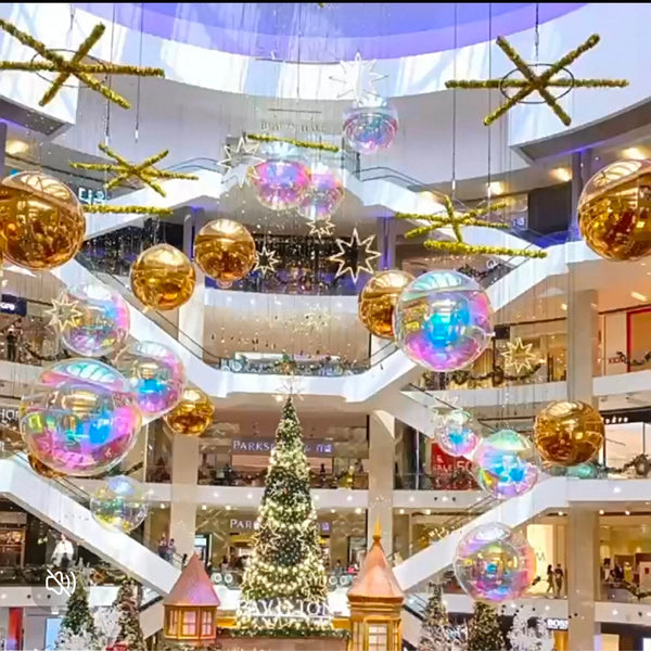 Mirror finish over size balls 50cm