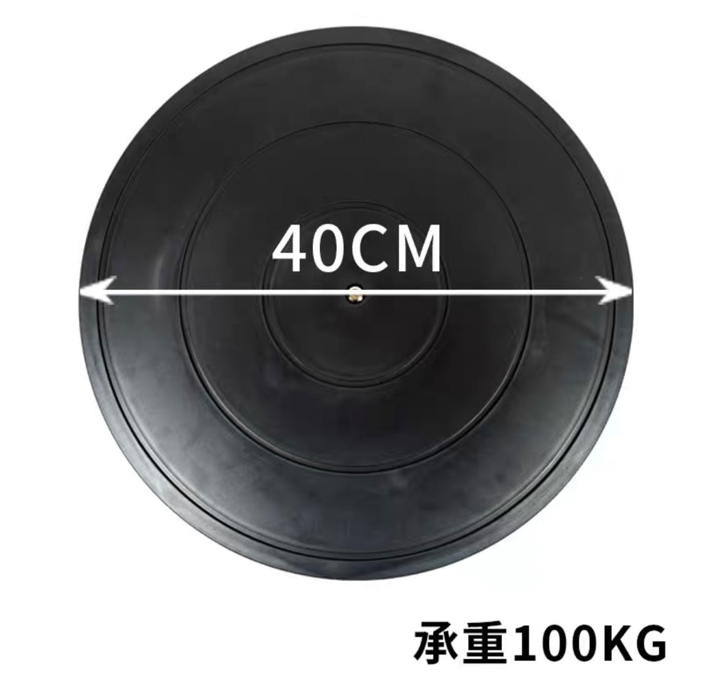 Black ROUND lazy susan 16“