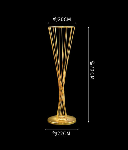 Chrome GOLD 27”/70cm triangle stand