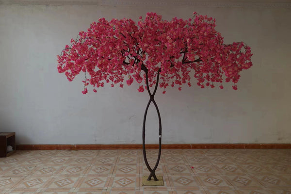 New 2.8m Light Pink Tall Hanging Cherry Blossom Tree with artificial flower