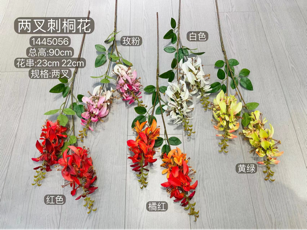 Erythrina variegata Coral Tree Artificial flower wedding line flower