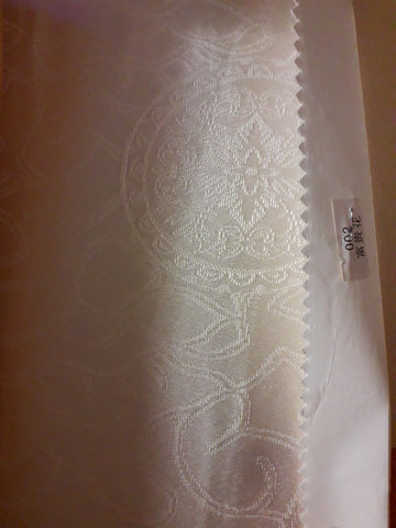 Sequin Table Cloth Square 90"x156" (cream )- 002