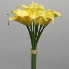 calla lily yellow real touch