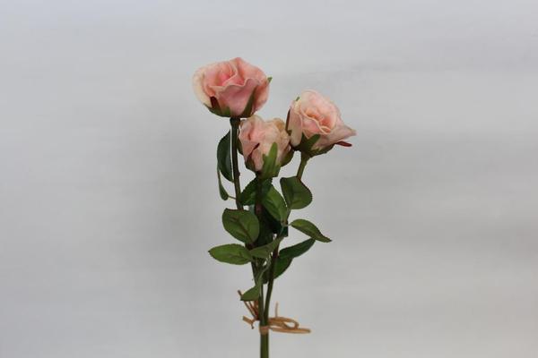 Mini Sweetheart Roses Sweetheart Mini Rose PU Material (3/bunch) Real Touch Artificial SB051 ...