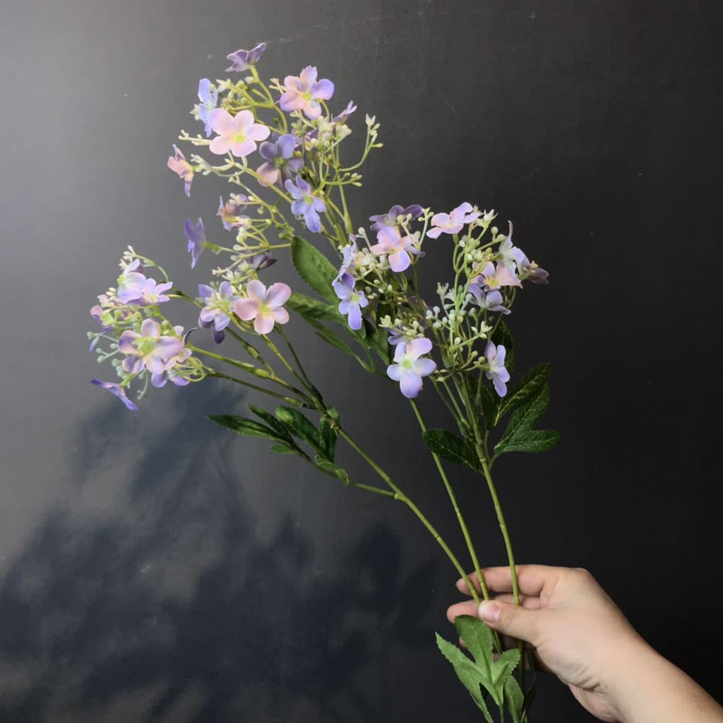 Lilac star flower Artificial Filler Flower
