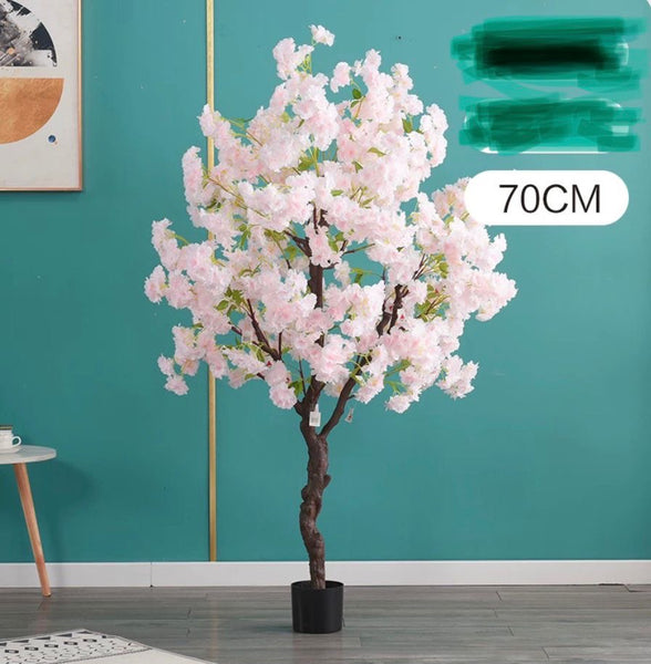 70 CM Tall Pink Cherry Blossom  Tree