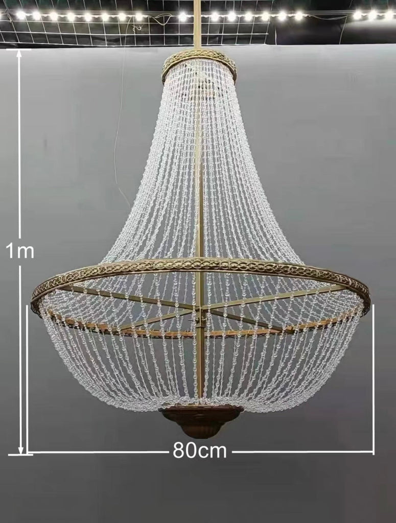 Hanging Chandelier Decoration 40”H