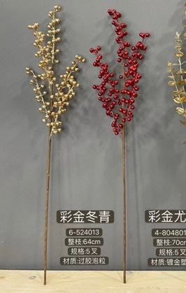 New long stem gold BERRY Chinese New Yea
