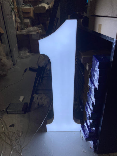 30” Cold white LED Standing Sign #1